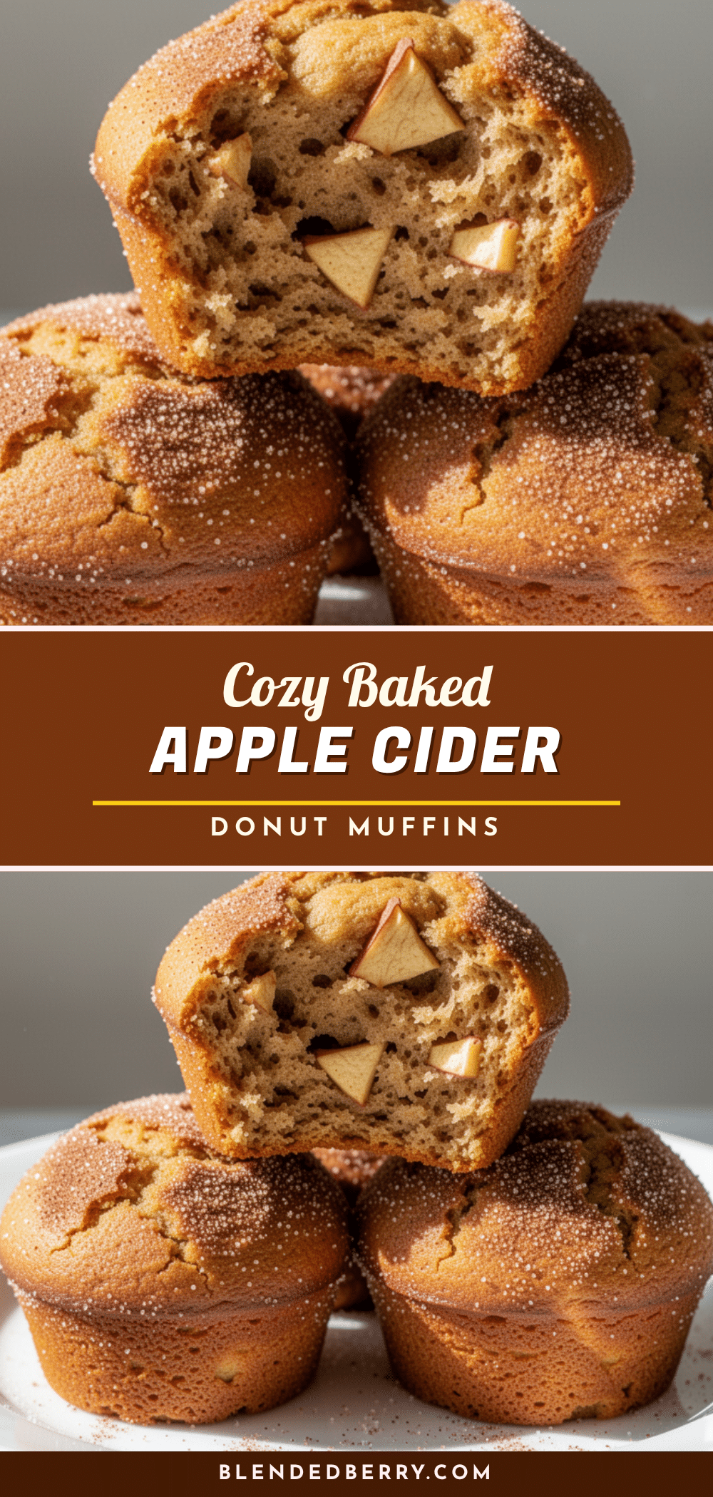 apple cider donut muffins recipe
