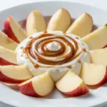 caramel yogurt dip - featured image