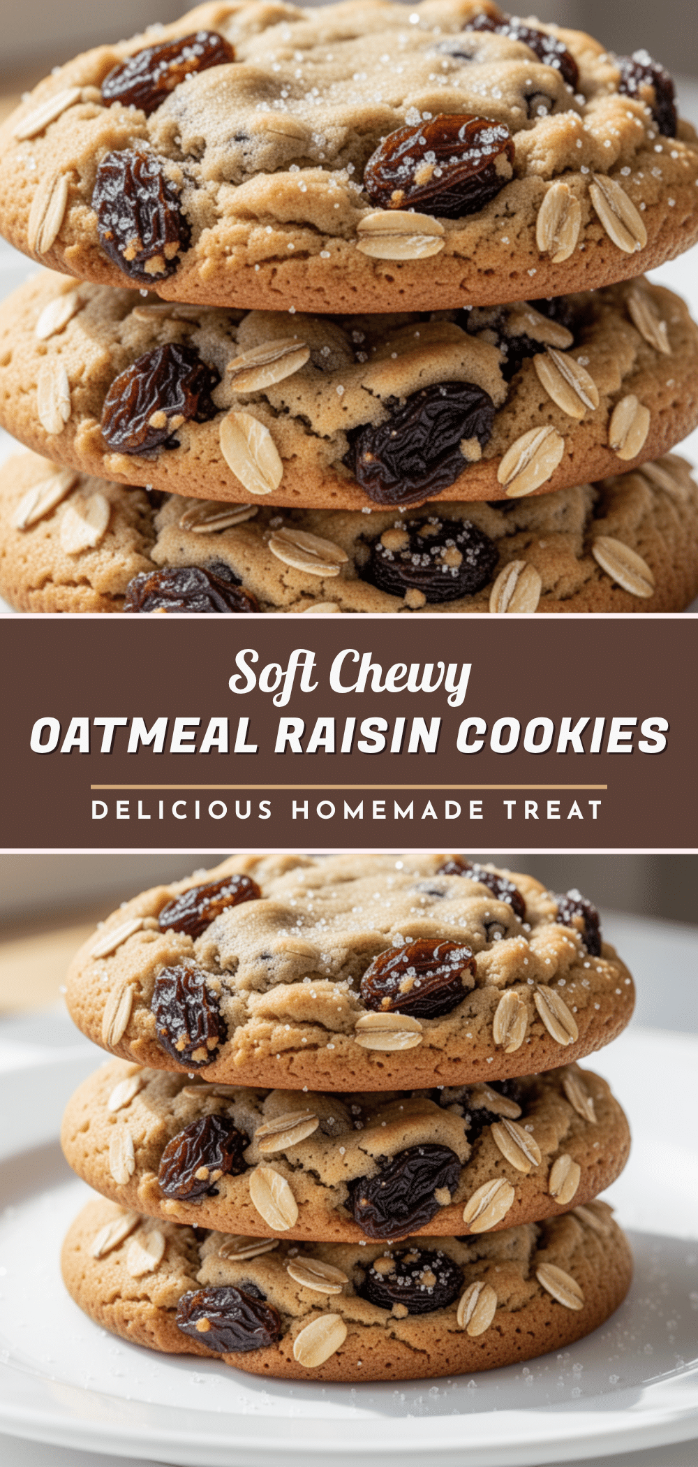chewy oatmeal raisin cookies recipe