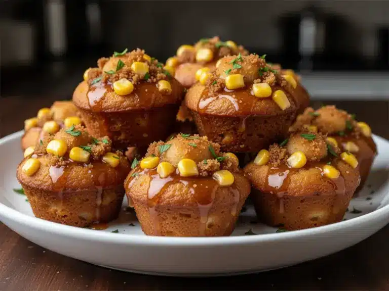 corn dog muffins - featured image