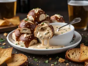 Crispy German Pretzel Bites - featured image