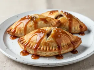 Crispy Salted Caramel Apple Hand Pies - featured image
