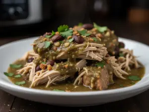 crockpot chicken chili verde - featured image
