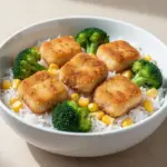 Easy Baked Chicken Nugget Meal Prep Bowls - featured image