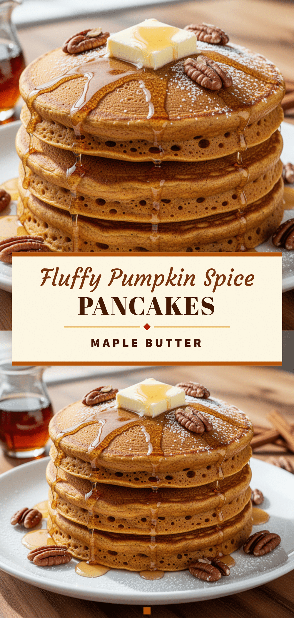 fluffy pumpkin spice pancakes recipe