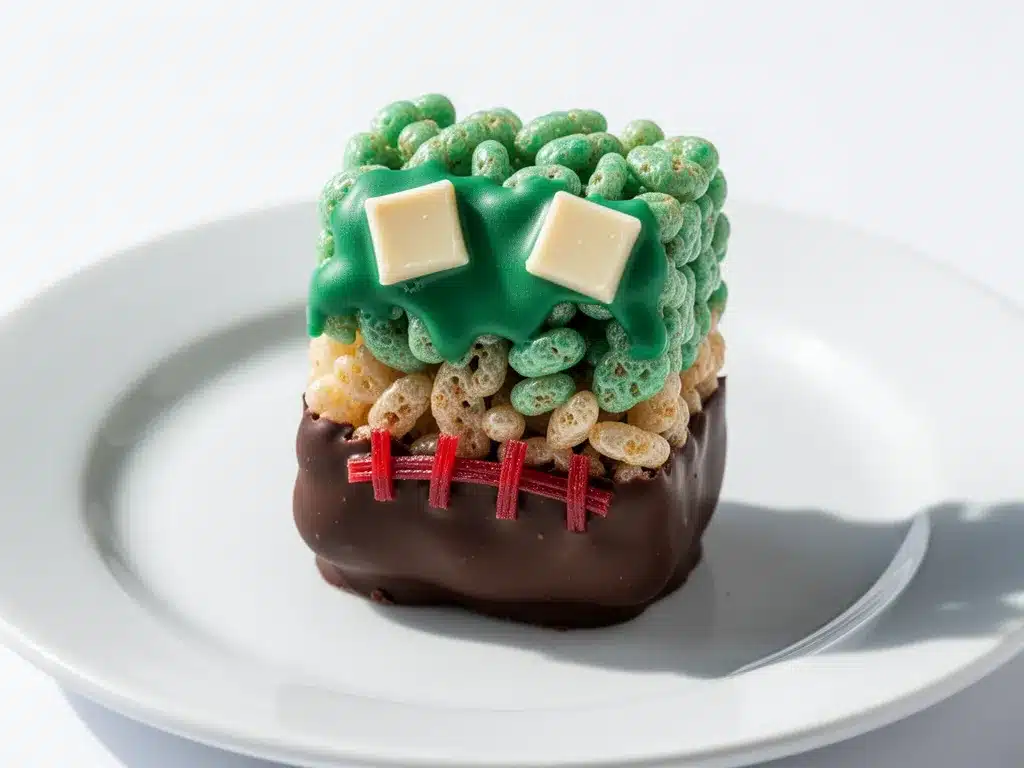 Halloween Rice Krispie Pops preparation steps