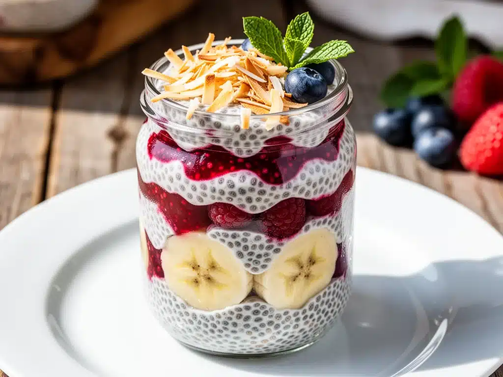 healthy make-ahead chia pudding - featured image