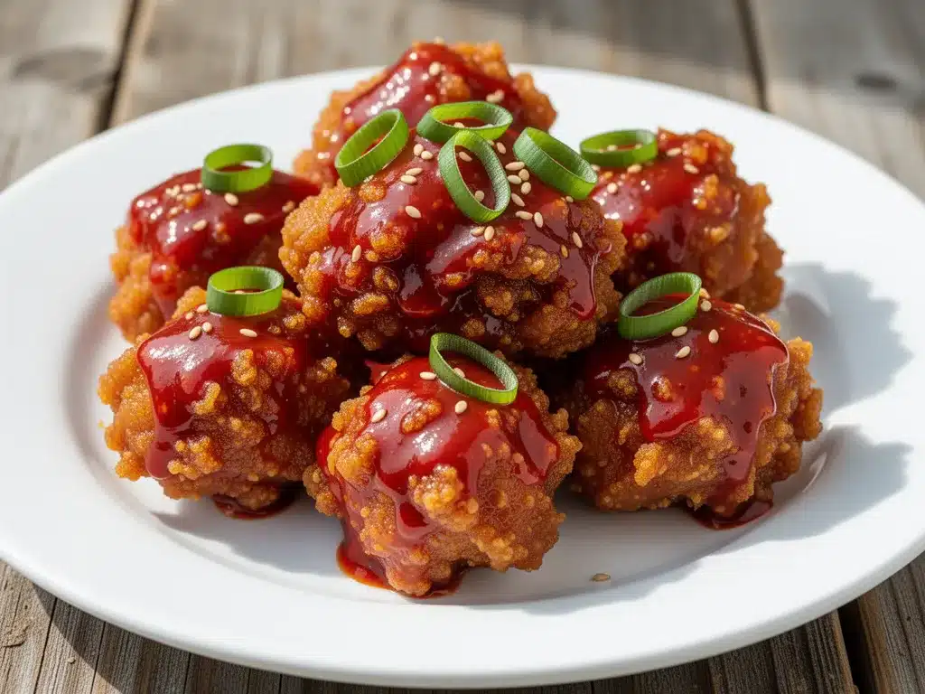 Korean Fried Chicken Bites preparation steps