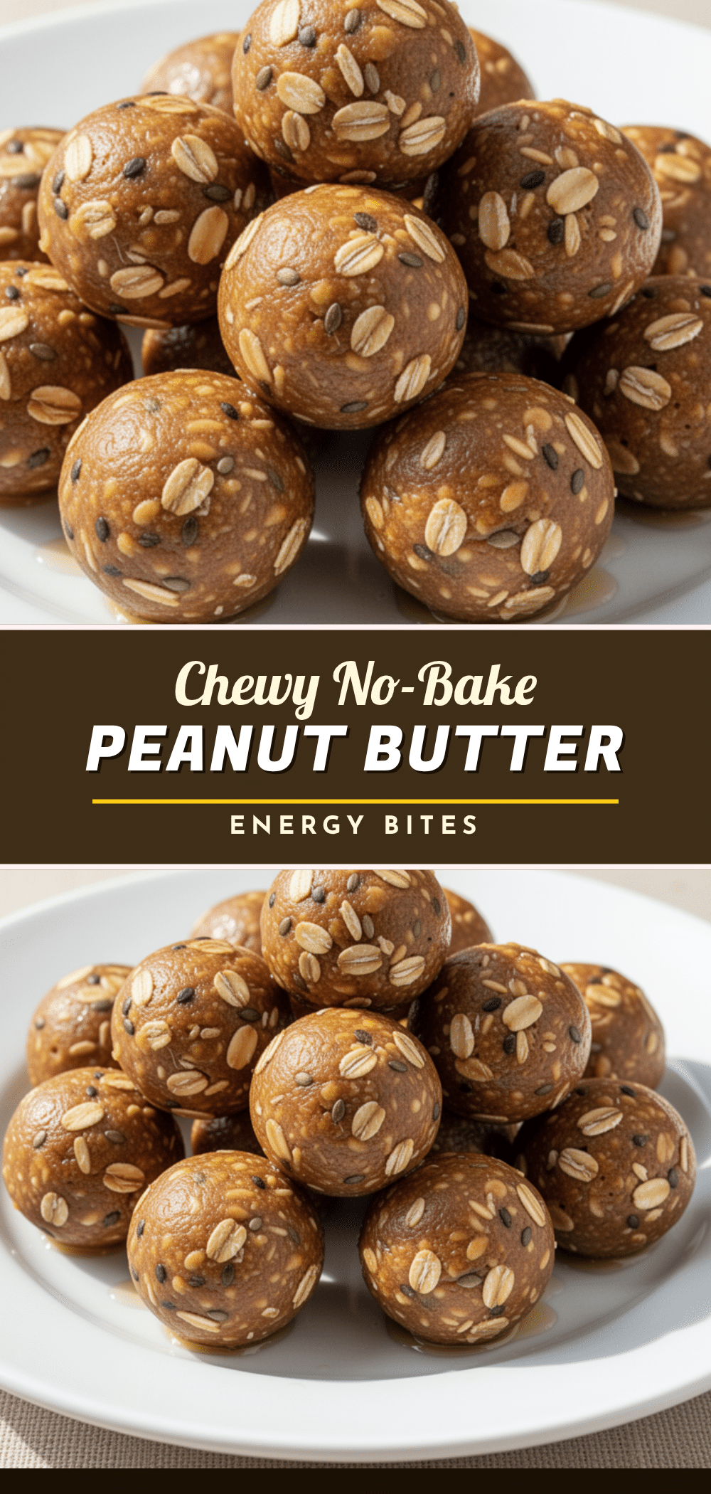 no-bake peanut butter energy bites recipe