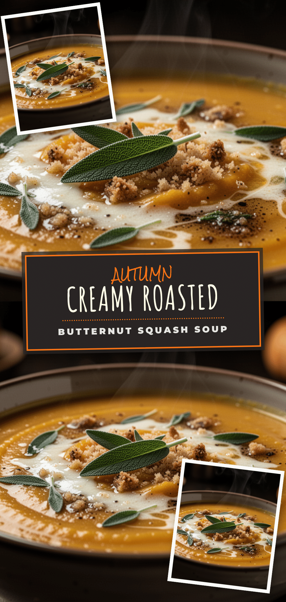 roasted butternut squash soup recipe