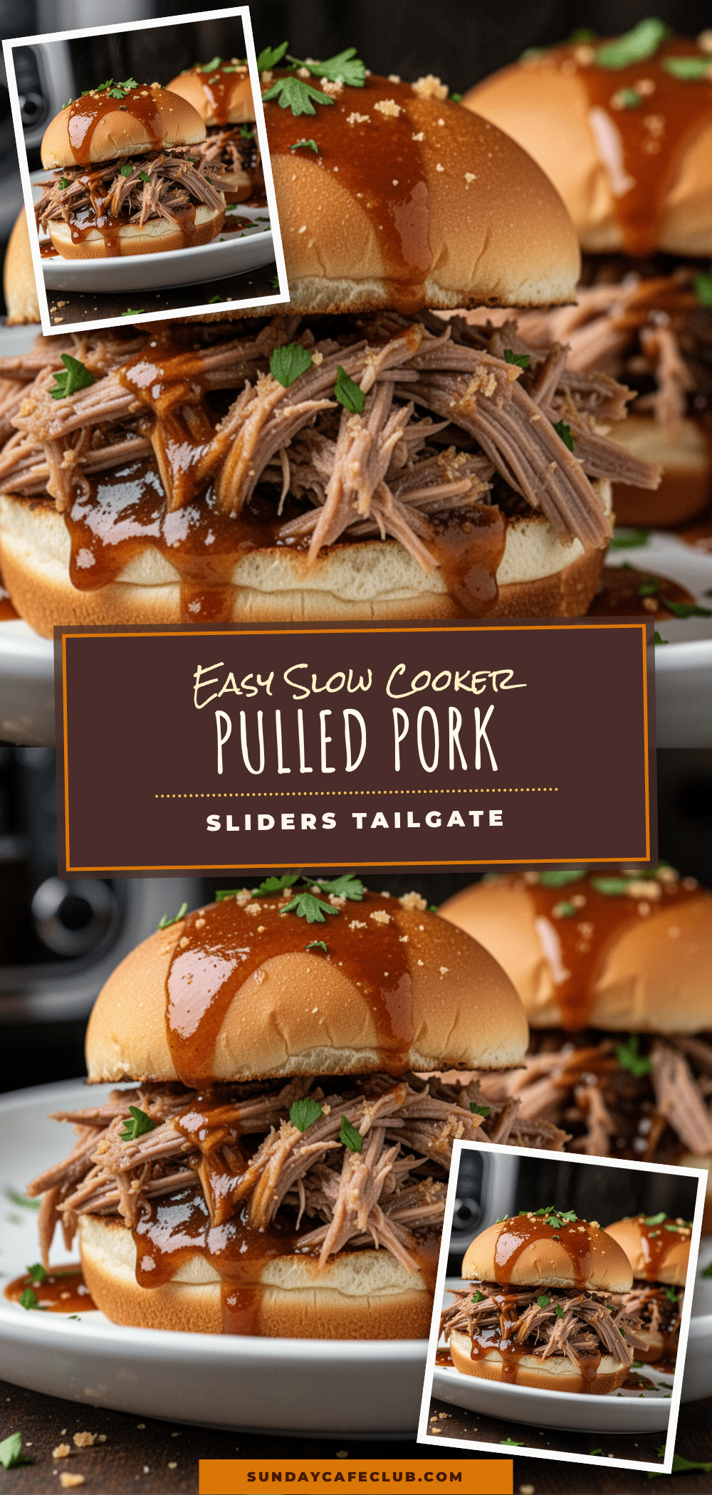 slow cooker pulled pork sliders recipe
