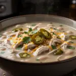 slow cooker white chicken chili - featured image