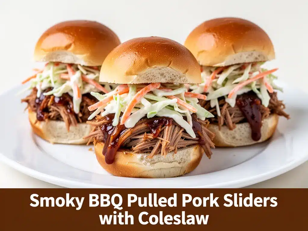 Smoky BBQ Pulled Pork Sliders preparation steps