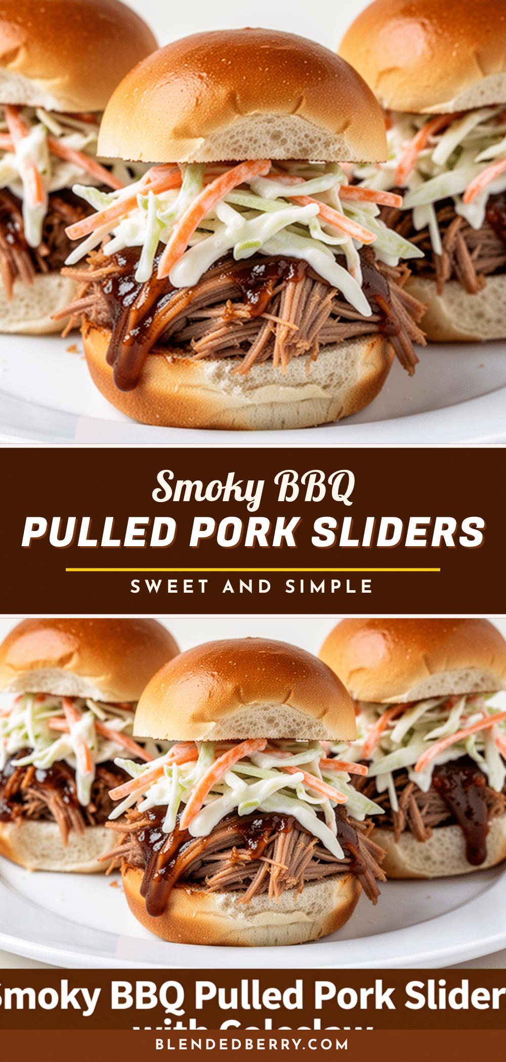 Smoky BBQ Pulled Pork Sliders recipe