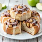 sourdough discard apple cinnamon rolls - featured image